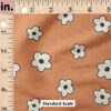 Ruler Scale for Flowers (Rust) by Hey Cute Design